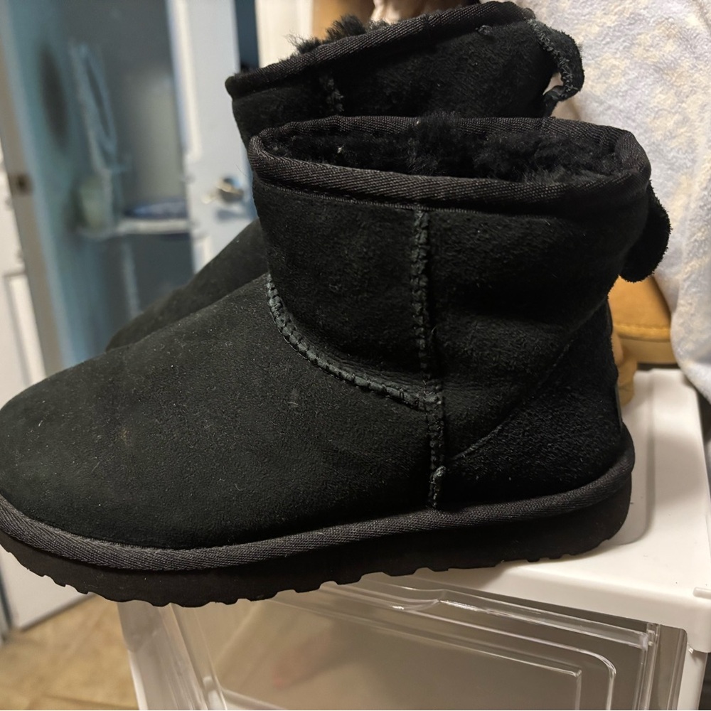 Black Suede Ankle Boots